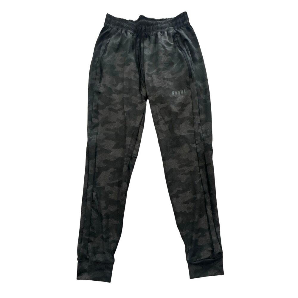 NOBULL Camo Track Pants - Black and Gray